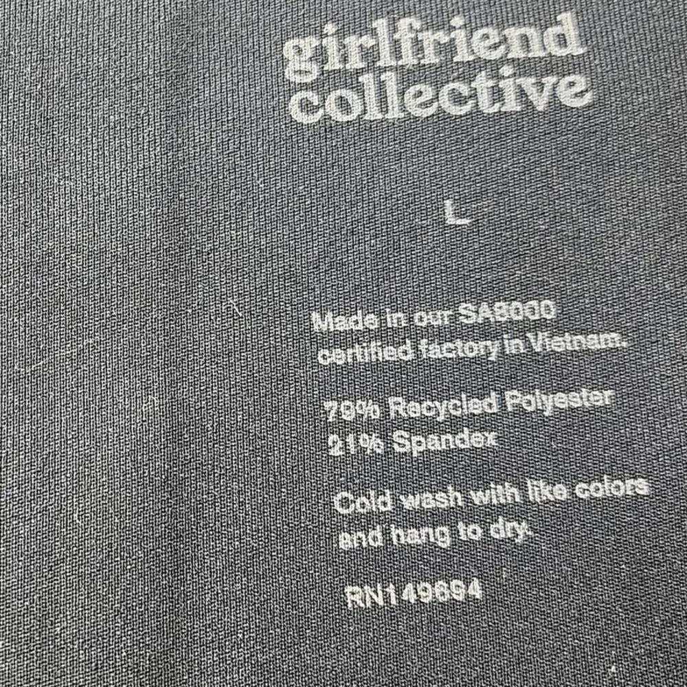 GIRLFRIEND COLLECTIVE COMPRESSIVE HIGH‑RISE LEGGING – SKYLINE BLUE – SIZE LARGE